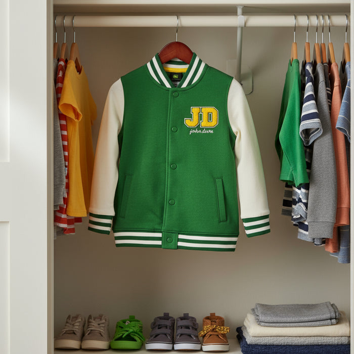 John Deere Toddler Boys Letter Jacket