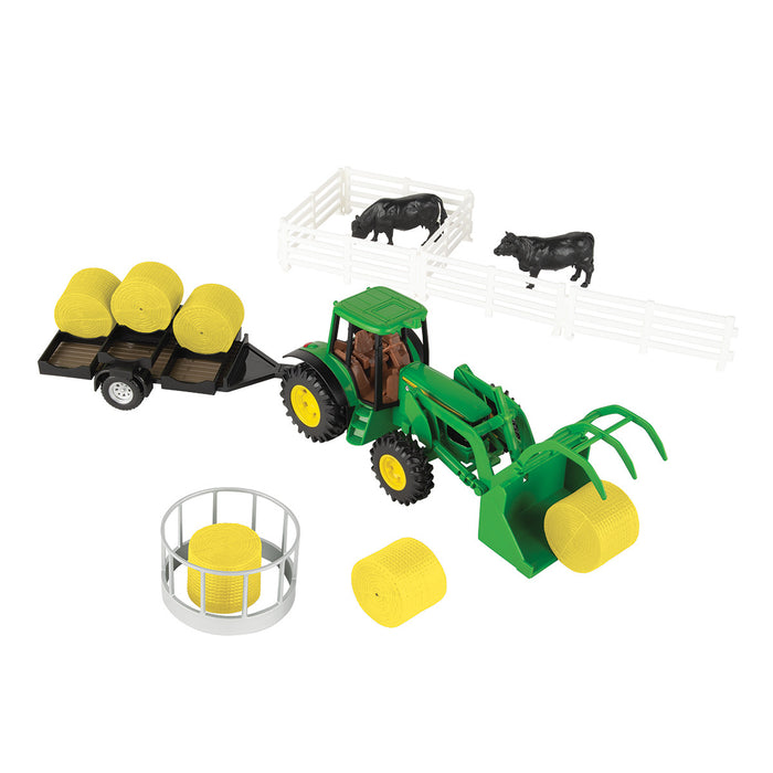 John Deere 1:32 21 Piece Haying Set