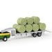 John Deere 1:64 Pickup with Trailer with Bales