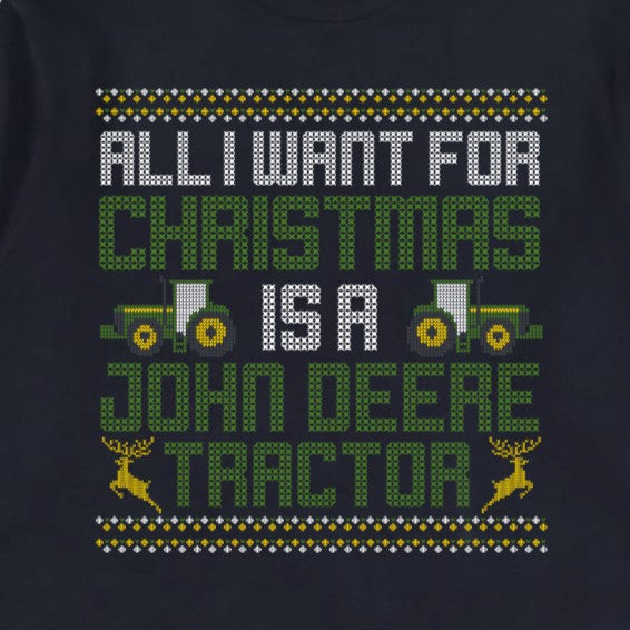 John Deere Holiday Ugly Christmas Sweater