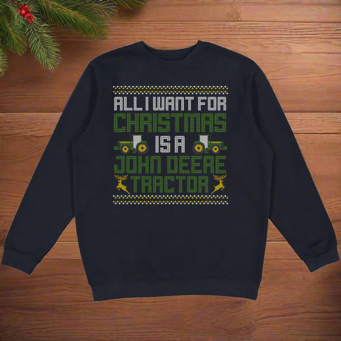 John Deere Holiday Ugly Christmas Sweater