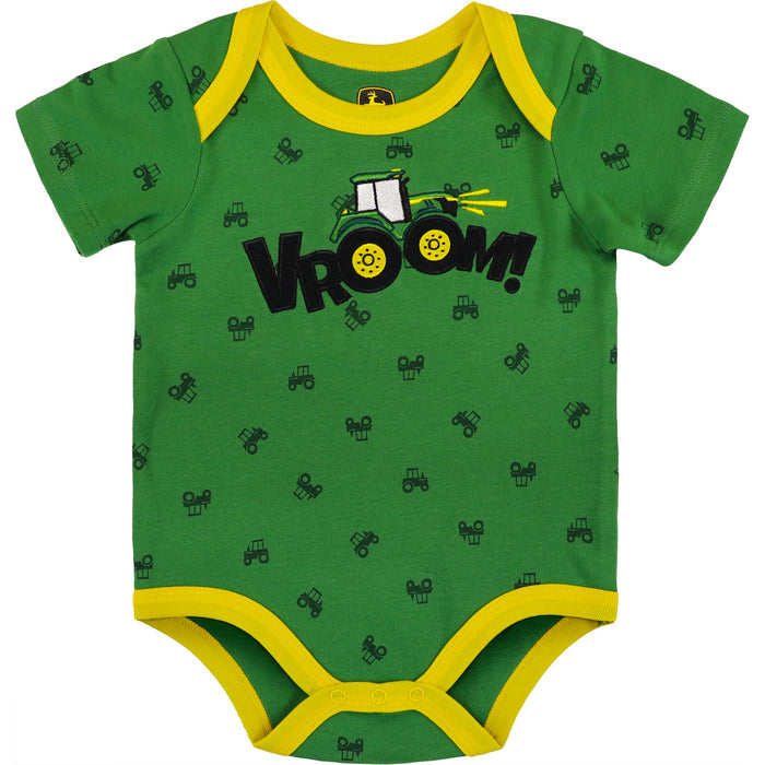 John Deere Boy Infant Bodyshirt Vroom