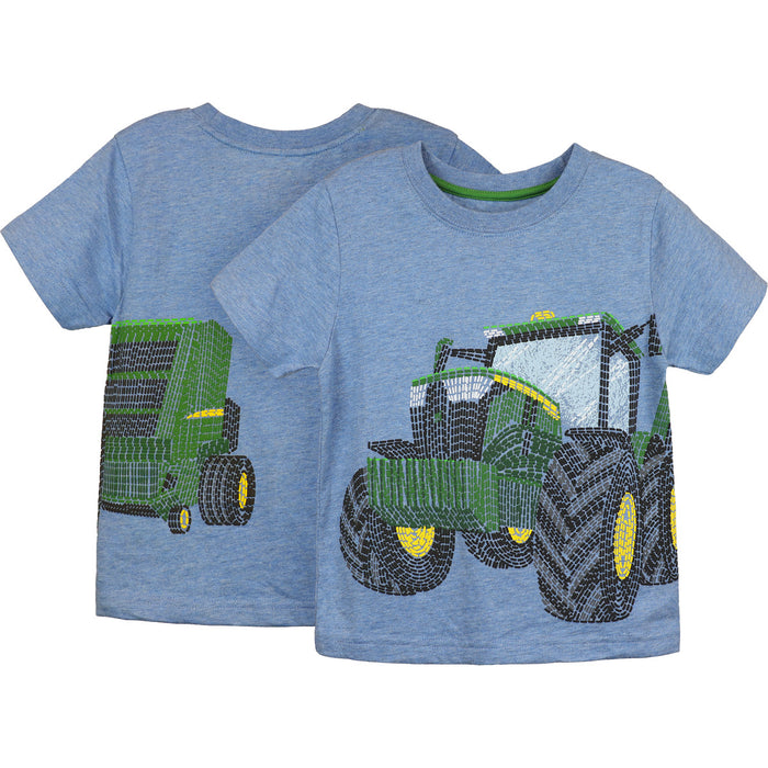 John Deere Boy Toddler Hay Baler Tee