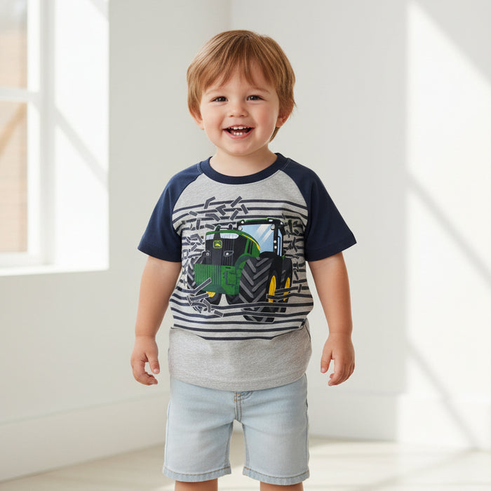 John Deere Toddler Boys Wall Tractor Tee