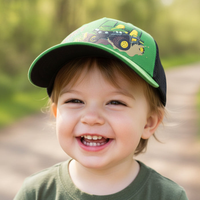John Deere Toddler Boys Green Gator Cap