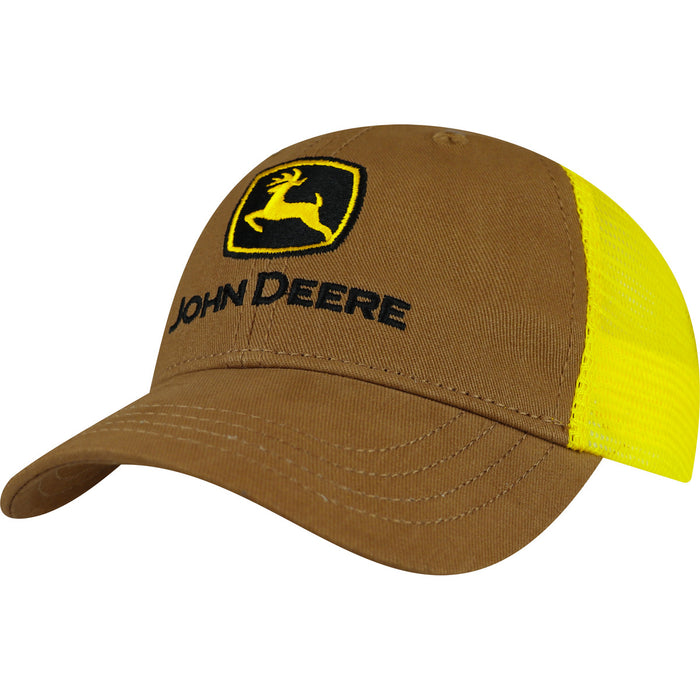 John Deere Boy Toddler Brown Trucker Cap