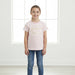 John Deere Youth Girls Striped Tee