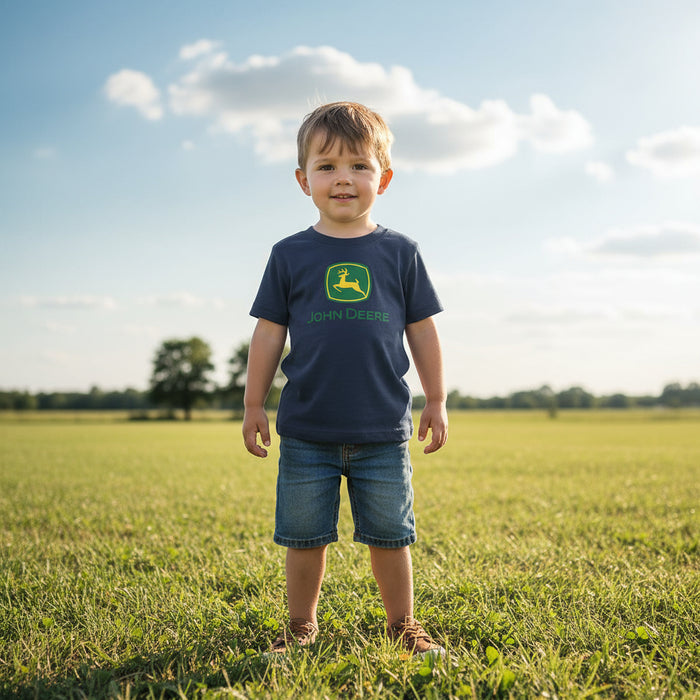 John Deere Boys Logo Tee