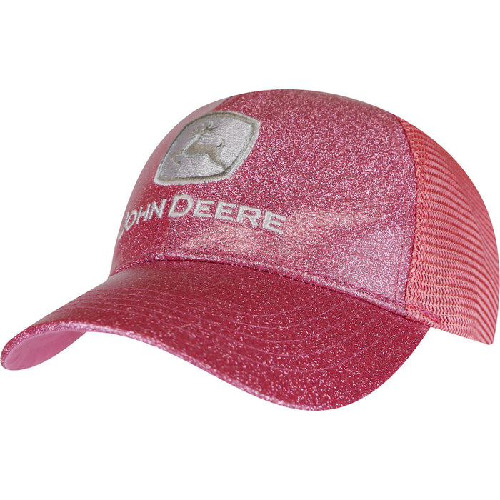 John Deere Girl Youth Sparkle Logo Cap