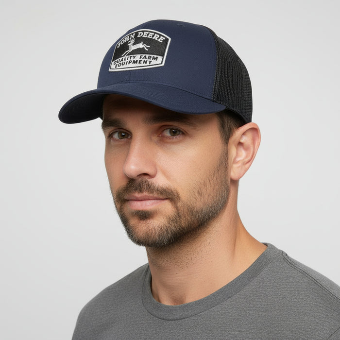 John Deere Mens Quality Farm Raised Embroidered Cap