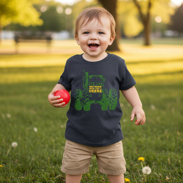 John Deere Toddler Boys "Nothing Runs Like a Deere" Tractor Tee