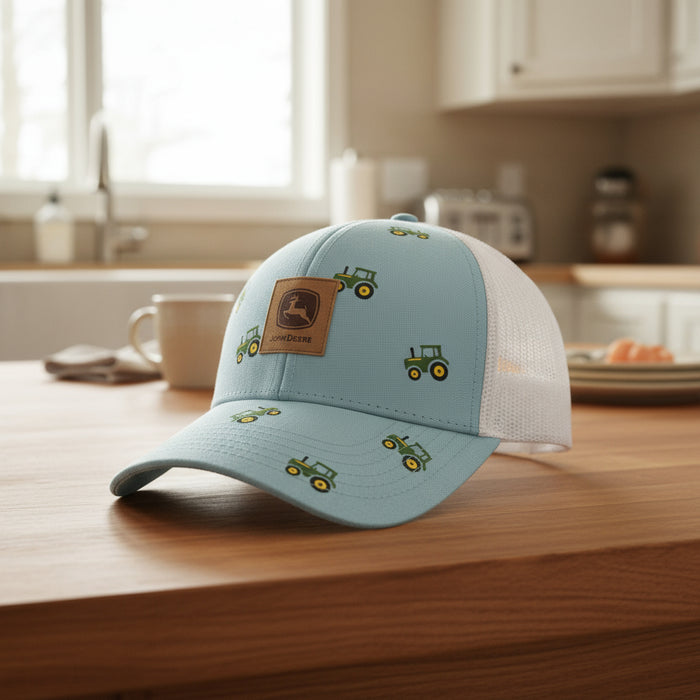 John Deere Youth Boys Tractor Chambray Hat