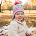 John Deere Girls Toddler Jacquard Knit Earflap Beanie