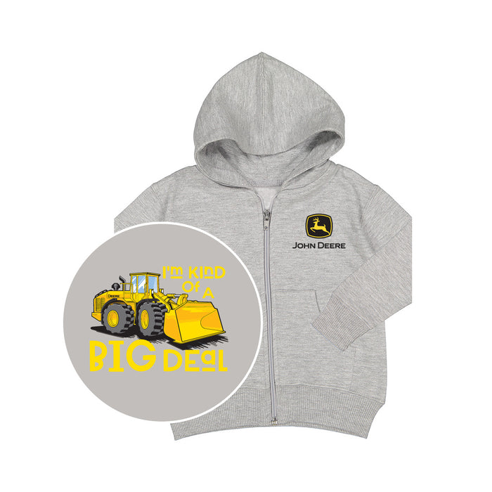 John Deere Boy Toddler Big Deal Zip Hood