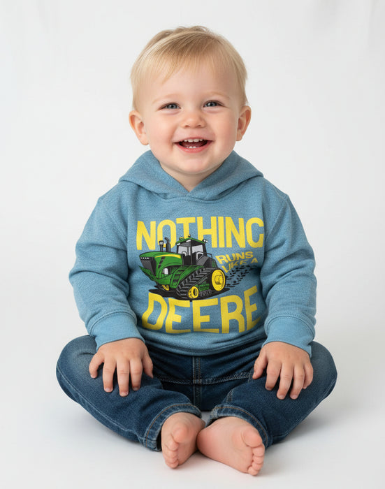 John Deere Toddler Boys "Nothing Runs Like a Deere" Pullover Hoodie