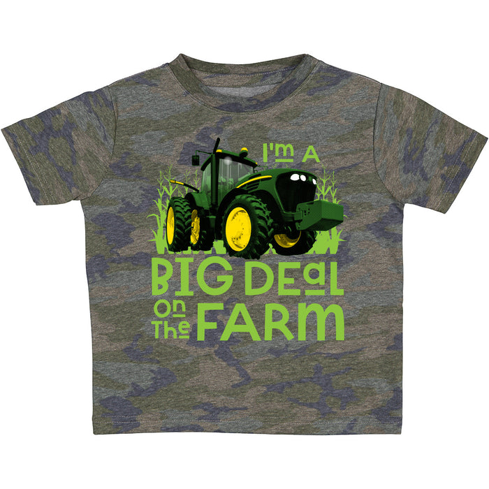 John Deere Boy Toddler Big Deal Farm Tee