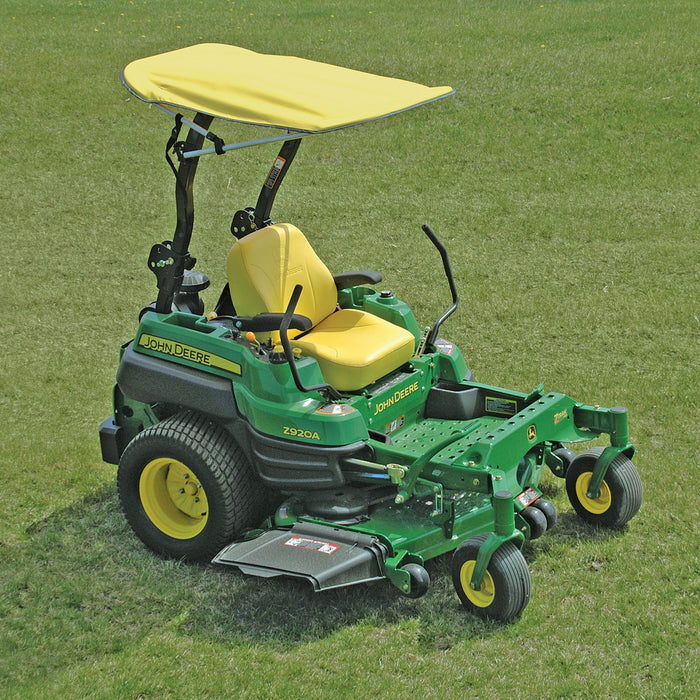 John Deere Mower Yellow Wide Bimini Sunshade