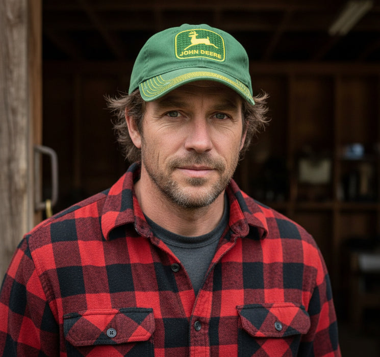 John Deere Green Vintage 75th Annual Cap