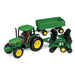 John Deere 1:32 6410 Tractor, Barge Wagon and Disk