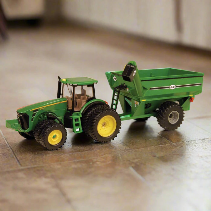 John Deere 1:64 8320R Tractor with Grain Cart