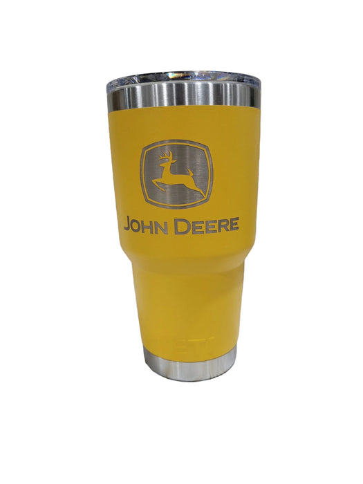 yellow John Deere x YETI Rambler® 30 oz Tumbler