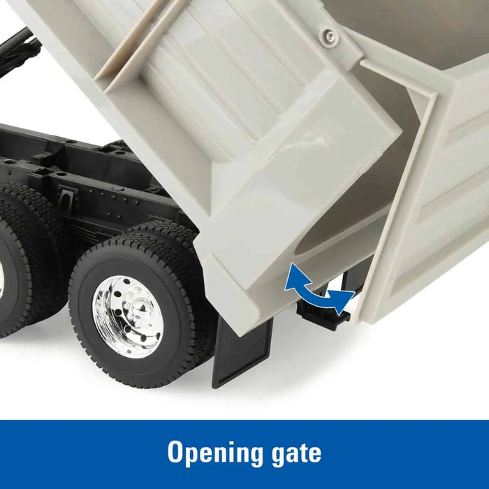 opening gate on the ERTL 1:16 Big Farm Dump Truck