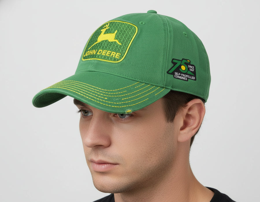 John Deere Green Vintage 75th Annual Cap