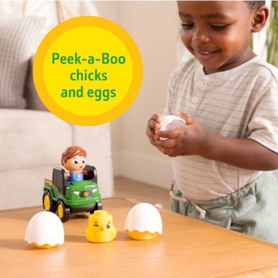 John Deere Build-A-Buddy 10-Piece Stacker Set Toy