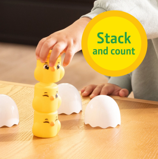 John Deere Build-A-Buddy 10-Piece Stacker Set Toy