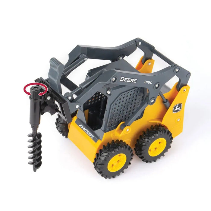 John Deere 1:16 Big Farm 318G Skid Steer Set