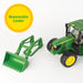 take off the loader on the John Deere 1:16 Big Farm 6210R Tractor with Spreader