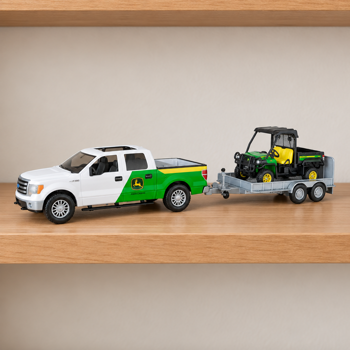 John Deere 1:16 Big Farm Gator with Pickup Set
