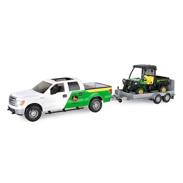 John Deere 1:16 Big Farm Gator with Pickup Set