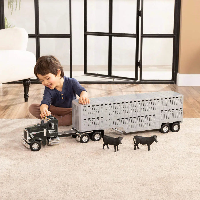 John Deere 1:16 Big Farm Livestock Trailer