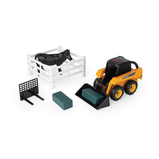 John Deere 1:16 Big Farm Skid Steer Set