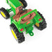 detail of the hitch on the John Deere 1:16 Tractor with Wagon Set