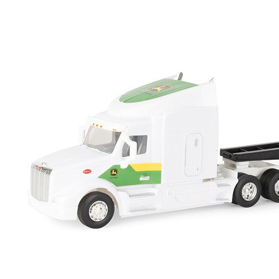 John Deere 1:32 7290R Tractor with Peterbilt Semi