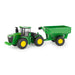 John Deere 1:32 9R Tractor with Grain Cart