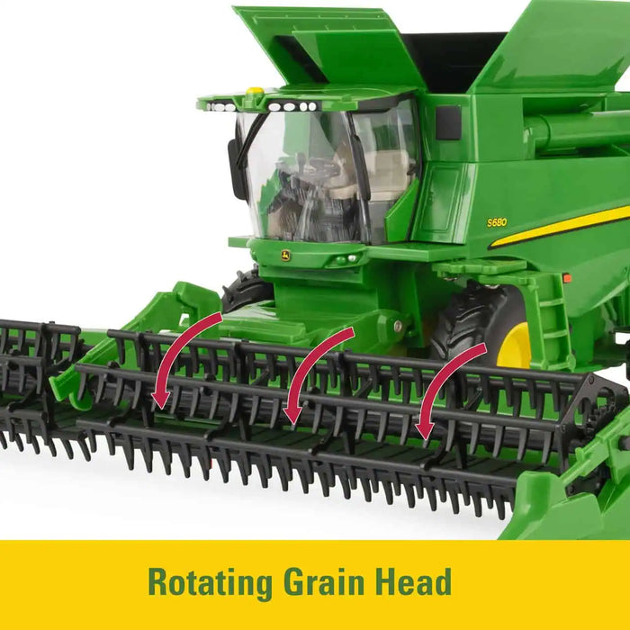 John Deere 1:32 Combine Harvesting Set