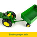 pivoting axle on the wagon of the John Deere 1:32 Die Cast Farm Set