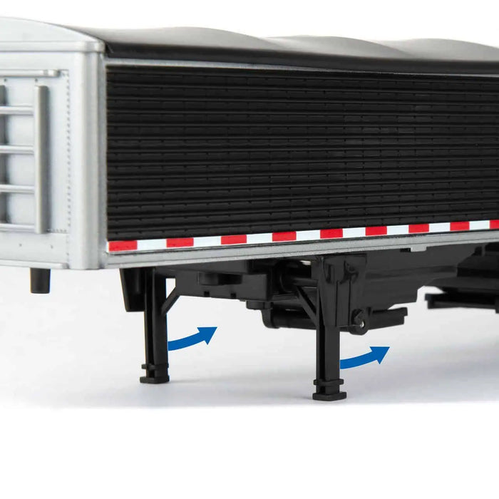 John Deere 1:32 Semi with Grain Trailer Set