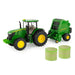 John Deere 1:32 Tractor and Baler Set
