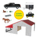 John Deere 1:32 Weathered Barn Play Set