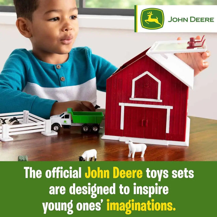 John Deere 1:64 Red Barn Playset