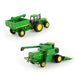 John Deere 1:64 Vintage Harvesting Set
