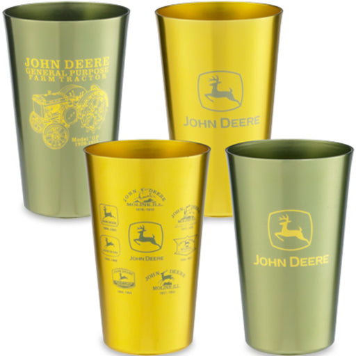 John Deere Aluminum Tumbler Set