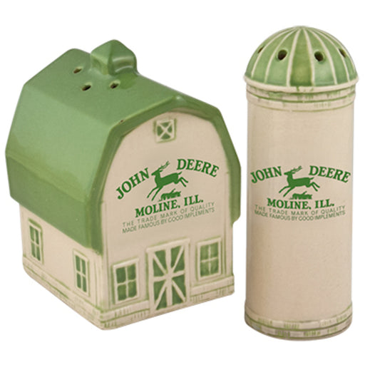 John Deere Barn/Silo Salt and Pepper Set