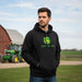 John Deere Men's Black Classic Logo Hoodie