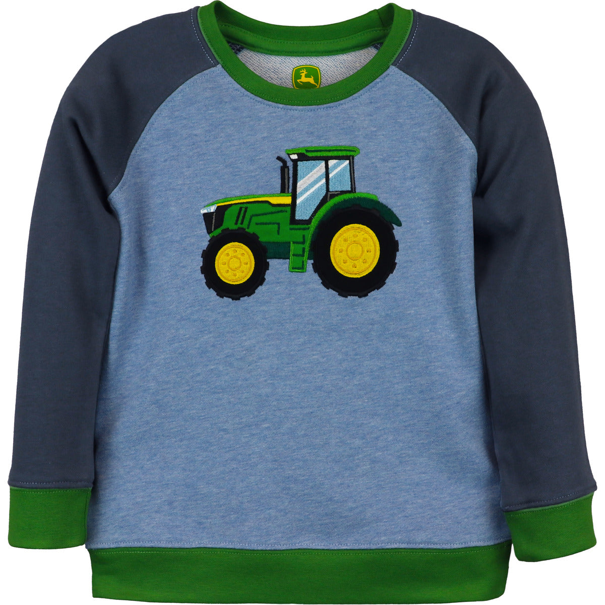 Sudadera Infantil Agrícola Sudadera Niño - Estampado Tractor Grande -  Algodón 90% - Tallas 2-4 Años John Deere, image size:1200x1200