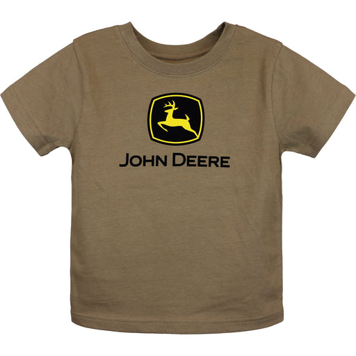 John Deere Boy Child Trademark Tee in Brown